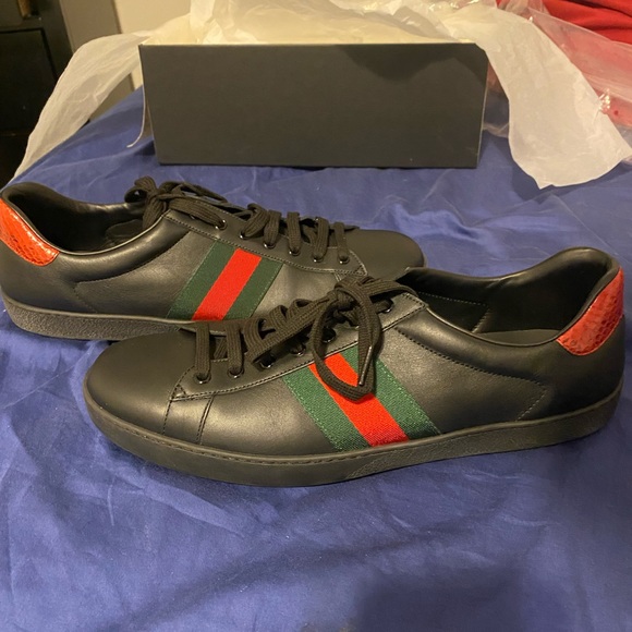 Black gucci shoes main image 5